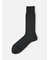 【Tabio MEN】 連続シルケット ストライプレギュラー丈ソックス（23.0～25.0cm）
