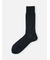 【Tabio MEN】 連続シルケット ストライプレギュラー丈ソックス（23.0～25.0cm）