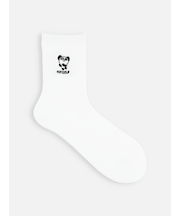 岡山限定 さくさくぱんだ刺繍ベタソックス