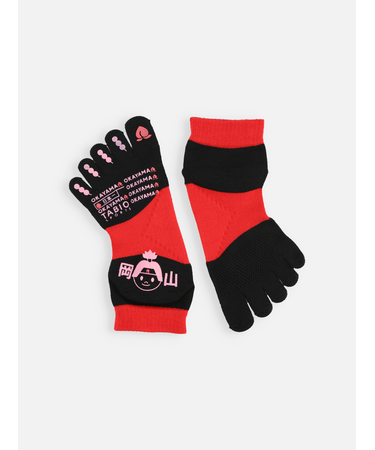 岡山限定 タビオスポーツレーシングラン5本指(Mサイズ)