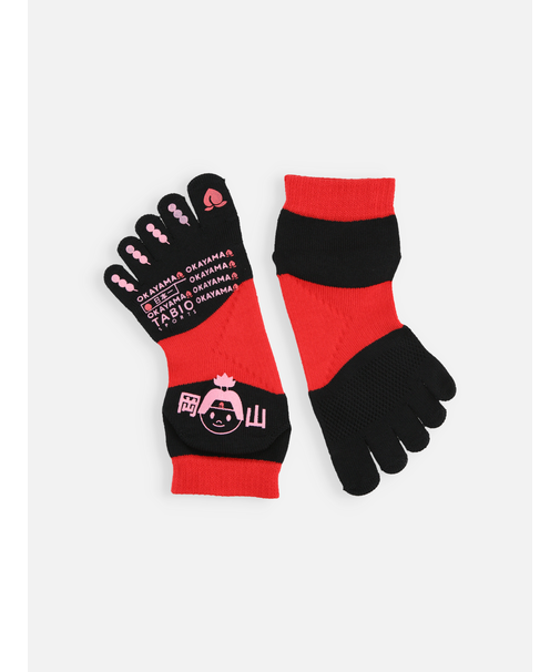 岡山限定 タビオスポーツレーシングラン5本指(Mサイズ)