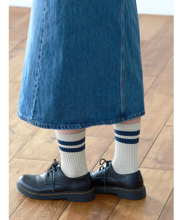 アメリブ2本ラインソックス