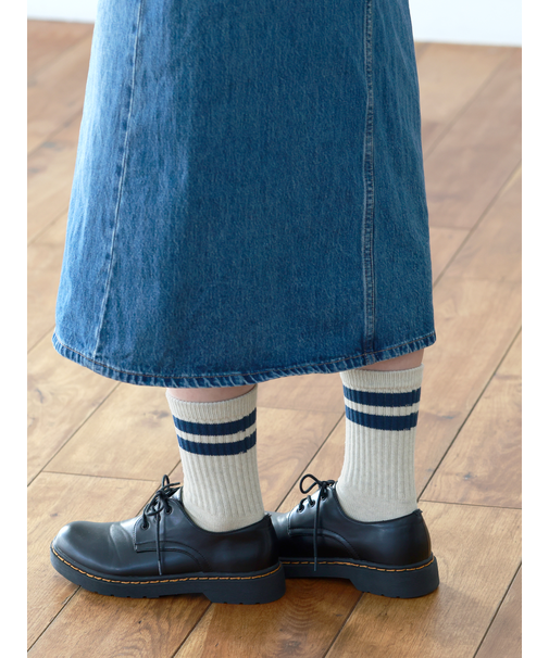 アメリブ2本ラインソックス