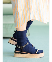 ローゲージ2×2リブソックス