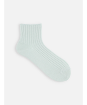 ローゲージ2×2リブショートソックス