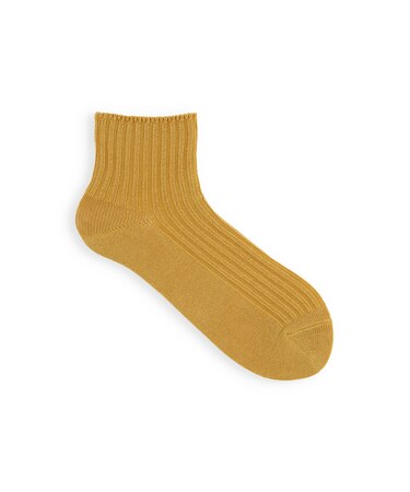 スタンダードリブ ローゲージショートソックス