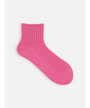 ローゲージ2×2リブショートソックス