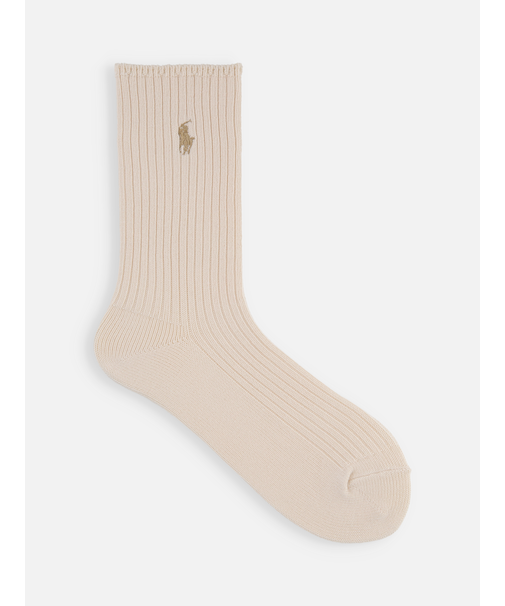 RL クラシックリブクルー丈ソックス