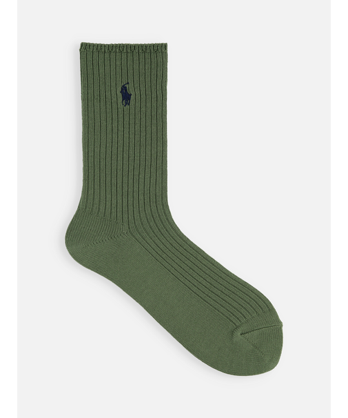 RL クラシックリブクルー丈ソックス