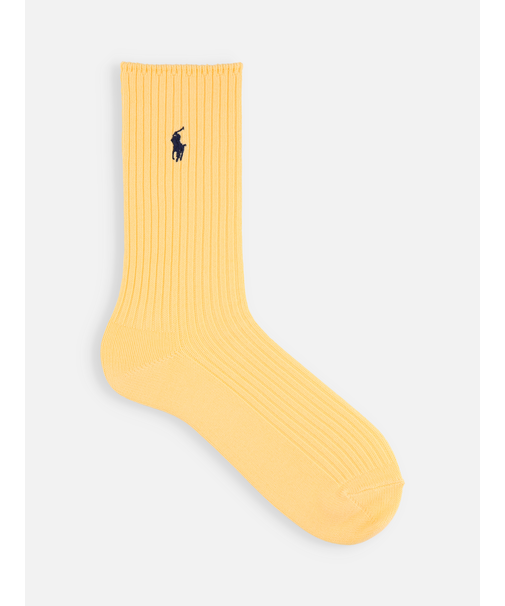 【MEN】RLクラシックリブクルー丈ソックス