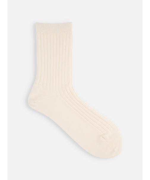 【綿100％】5×2リブソックス(23～24cm)