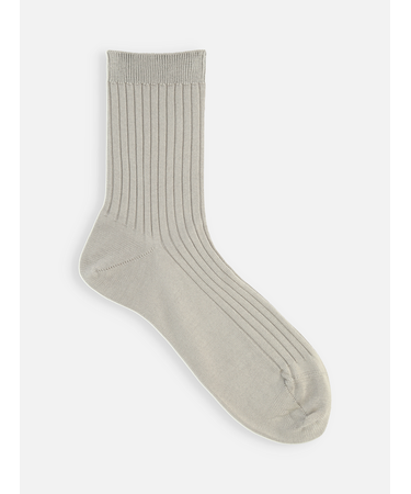 【綿100％】5×2リブソックス(23～24cm)