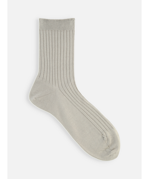 【綿100％】5×2リブソックス(23～24cm)