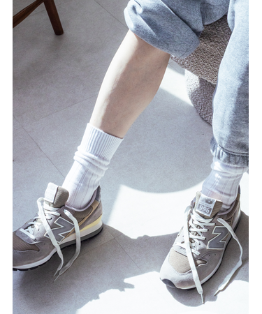 【Tabio MEN】太リブレギュラー丈ソックス