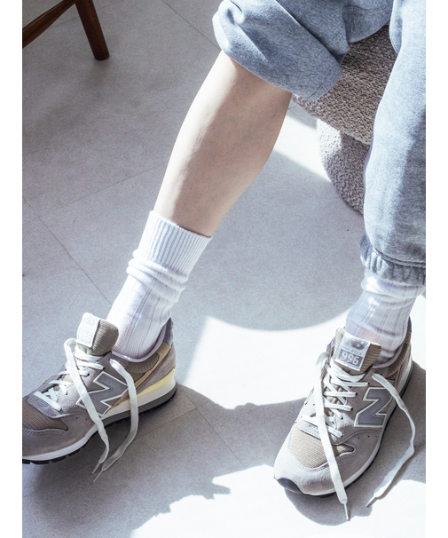 【Tabio MEN】太リブレギュラー丈ソックス