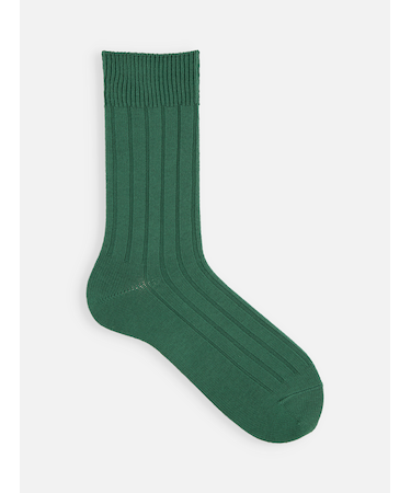 【Tabio MEN】太リブレギュラー丈ソックス