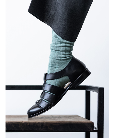 【Tabio MEN】太リブレギュラー丈ソックス