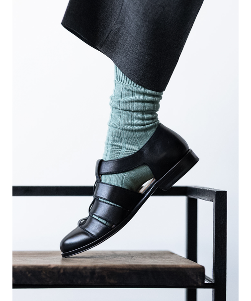 【Tabio MEN】太リブレギュラー丈ソックス