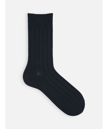 【Tabio MEN】太リブレギュラー丈ソックス