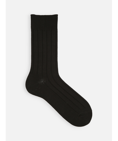 【Tabio MEN】太リブレギュラー丈ソックス(23.0～25.0cm)