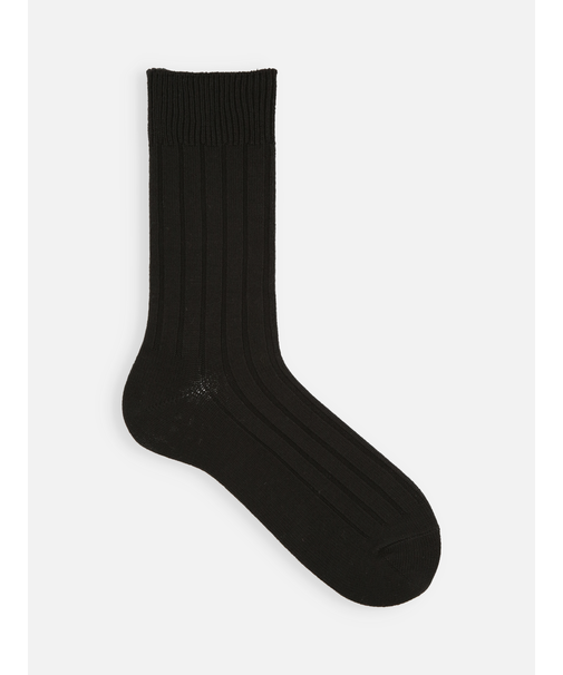 【Tabio MEN】太リブレギュラー丈ソックス(23.0～25.0cm)