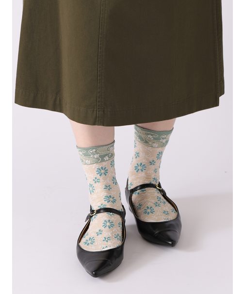 JAPANオリエンタルフロートショートソックス