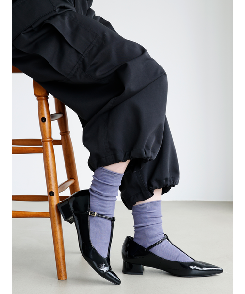 【定番】1×1リブソックス