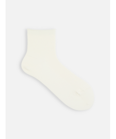 【定番】1×1リブショートソックス