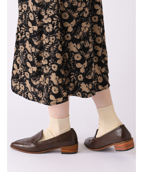 【定番】1×1リブショートソックス