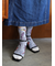 フロートオウム柄ショートソックス