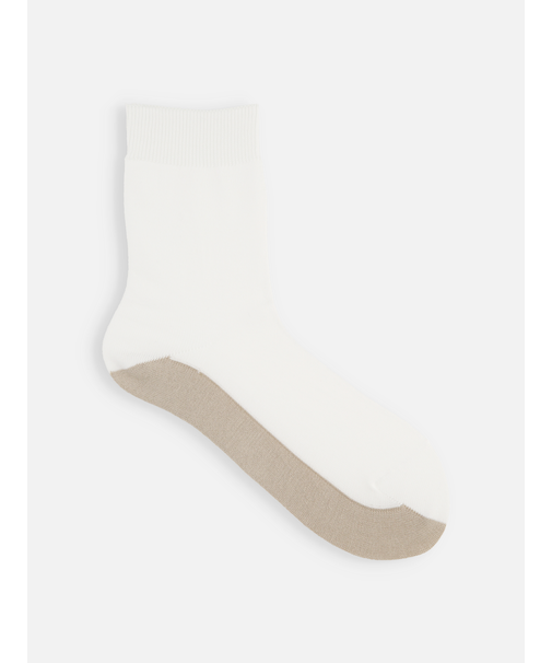 足底汚れが目立たない白ソックス