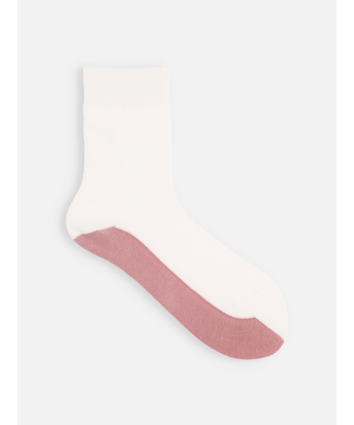 足底汚れが目立たない白ソックス