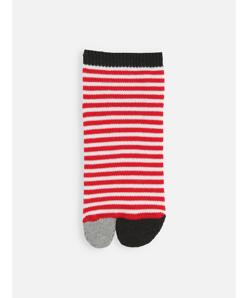 【Tabio MEN】足袋ボーダースニーカー丈ソックス