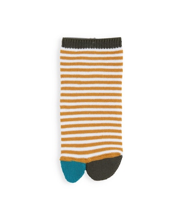 【Tabio MEN】足袋ボーダースニーカー丈ソックス