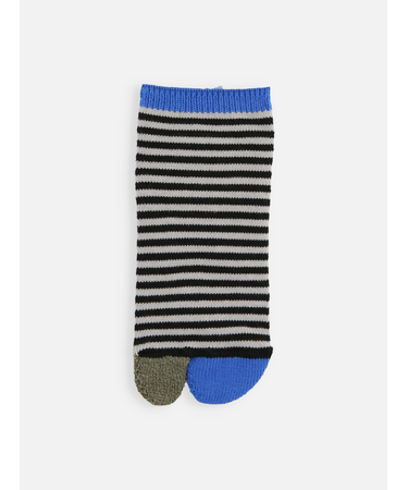 【Tabio MEN】足袋ボーダースニーカー丈ソックス