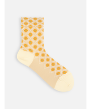 フロートフラワーダイヤショートソックス