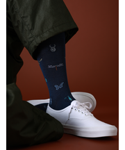 【Tabio MEN】昆虫柄レギュラー丈ソックス