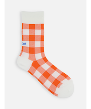 ピクニックロゴギンガムソックス