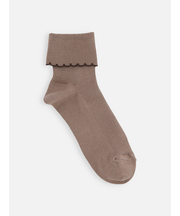 キッズ 折り返し配色フリルソックス16～18cm