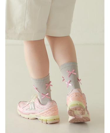 アメリブMANYリボンソックス