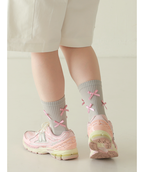 アメリブMANYリボンソックス