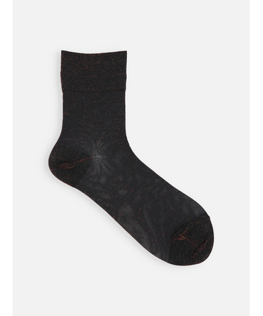 薄手ホログラムショートソックス