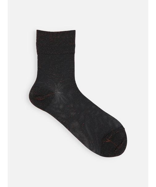 薄手ホログラムショートソックス