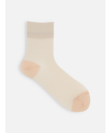 薄手ホログラムショートソックス