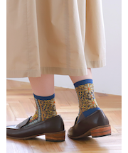 フロートシチリアパターン風ショートソックス