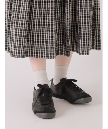 なめらかラメリブショートソックス