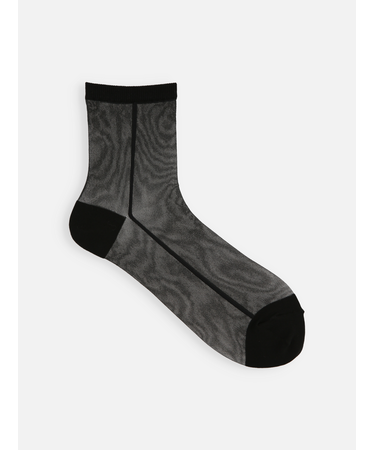 シアーサイドラインショートソックス