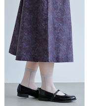 シアーサイドラインショートソックス