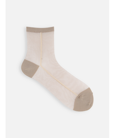 シアーサイドラインショートソックス