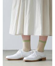 シアーサイドラインショートソックス